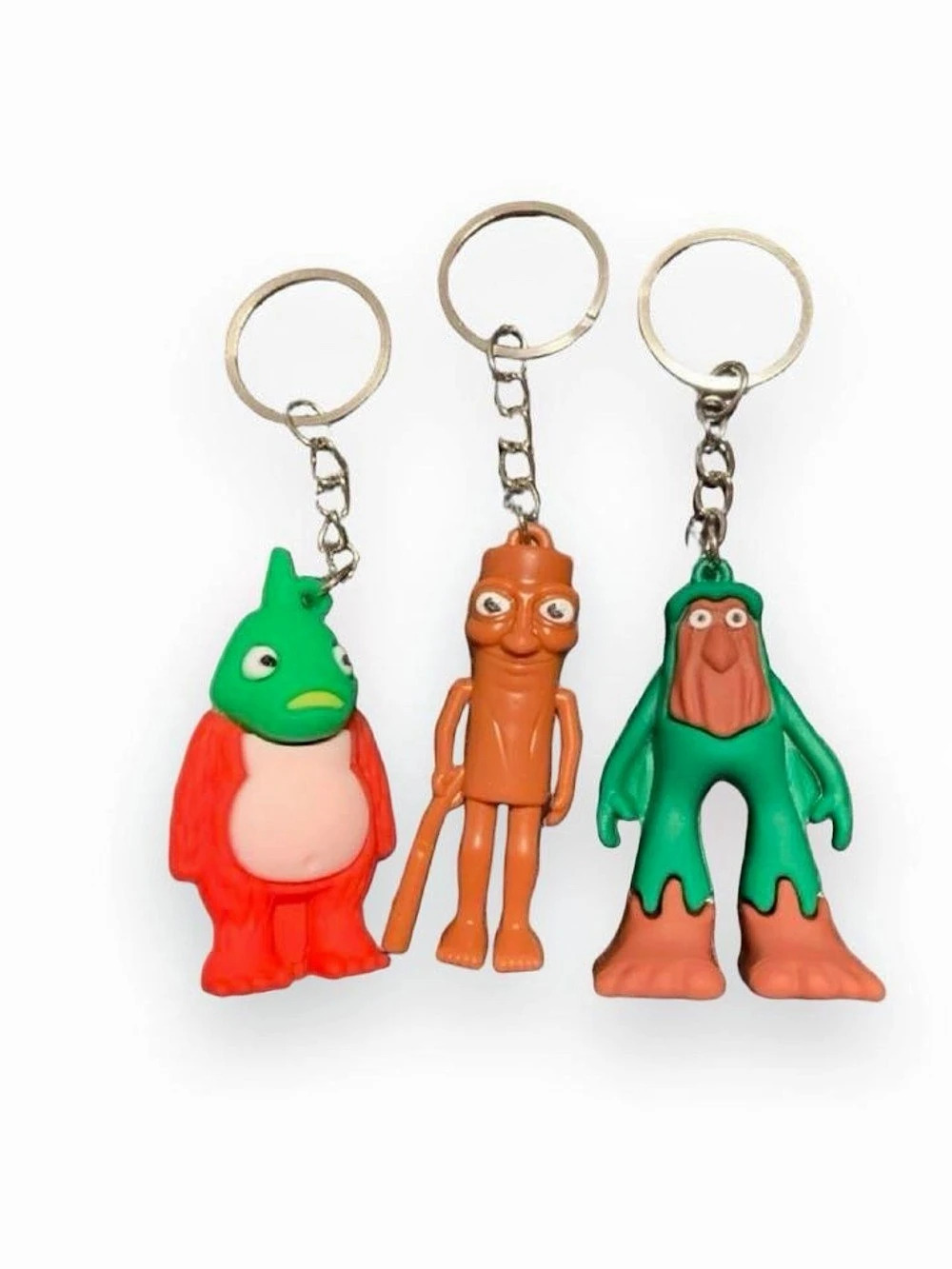 Miniature Italian Brainrot Meme Keychains Lot of 3